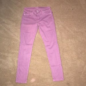 Hudson lavender jeans size 27